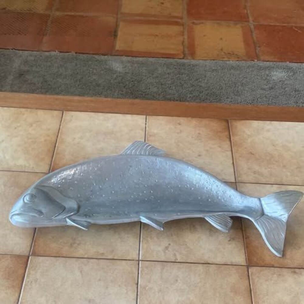 Wilton Armetale Bruce Fox Design Fish Platter - Picture 1 of 8